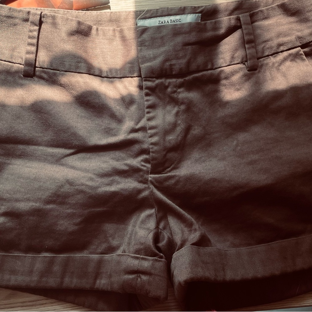 Zara Brown Bermuda Shorts Casual Style. Please feel free to check out my closet!
